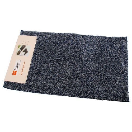 Home Collection Melange Polyester Bath Mat, Assorted, 2131