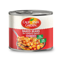 فاصوليا مطبوخة معلبة في صلصة الطماطم من حدائق كاليفورنيا 220 جم