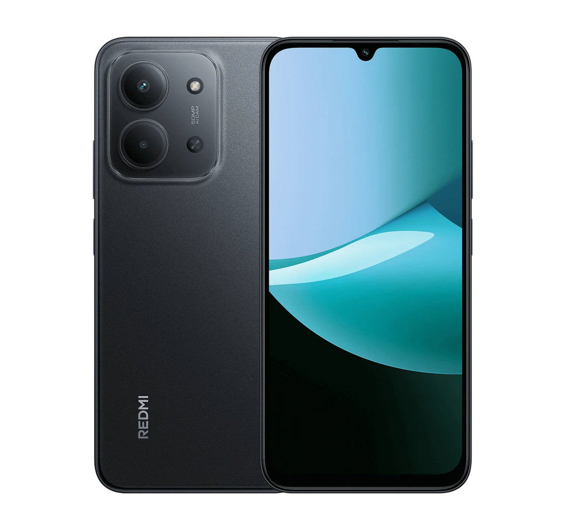Redmi 15c 4G Smartphone, 4 GB RAM, 128 GB Storage, Midnight Black
