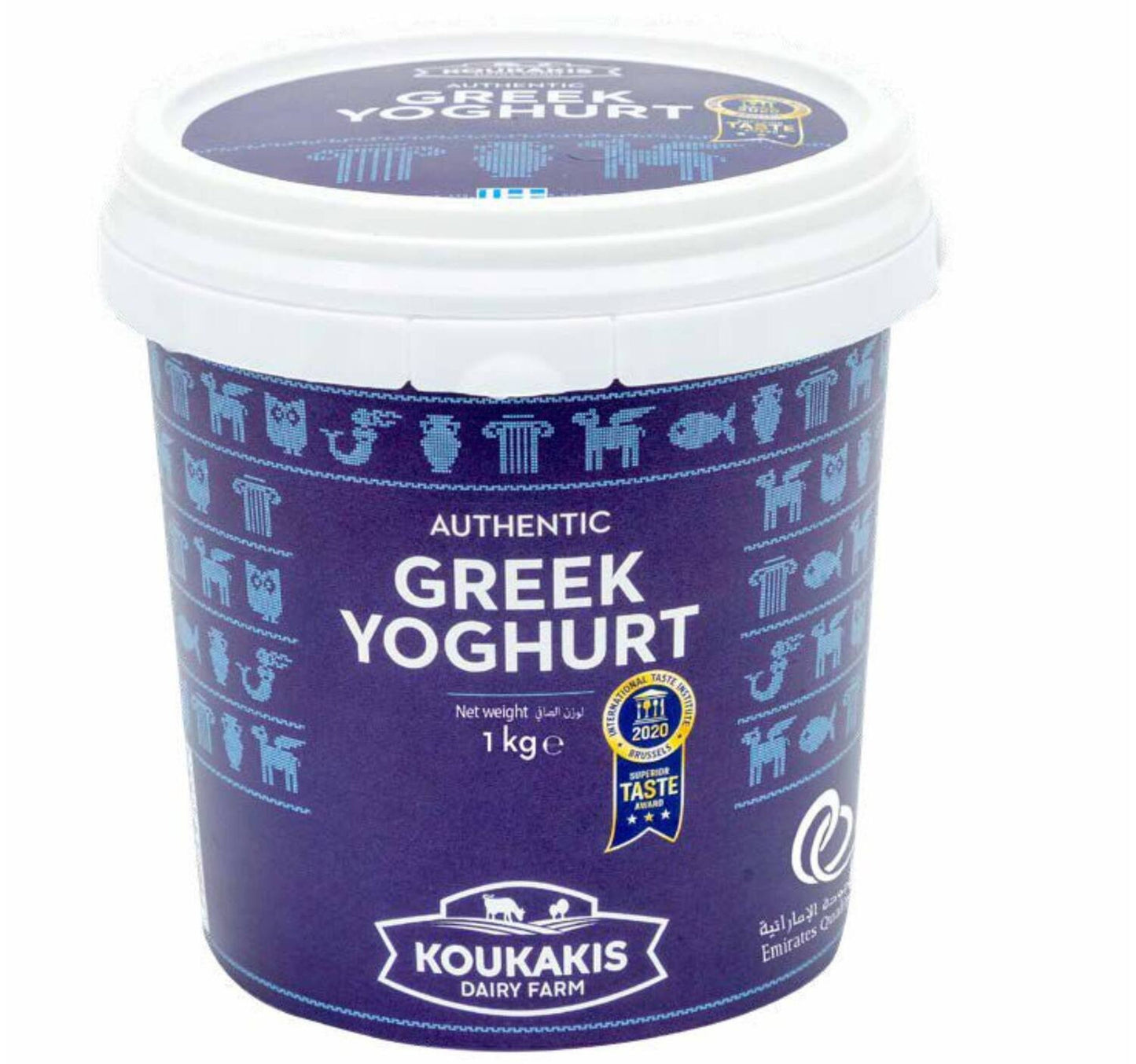 Koukakis Authentic Greek Yoghurt 10% Fat 1 kg