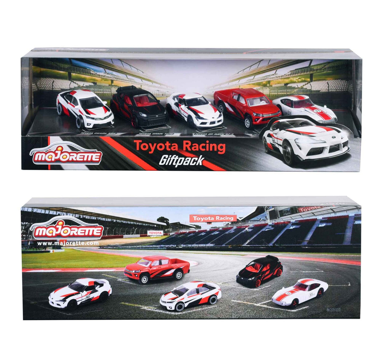 Majorette Toyota Racing Die-Cast Gift Set, 212053189