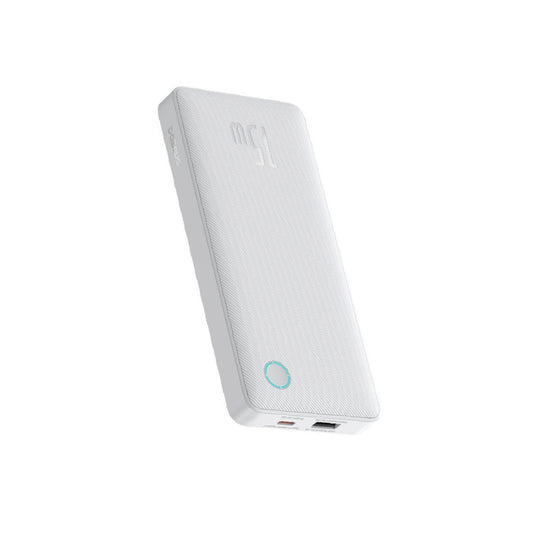 Baseus Airpow Lite 10000 mAh Power Bank, 15W, White, P100675002
