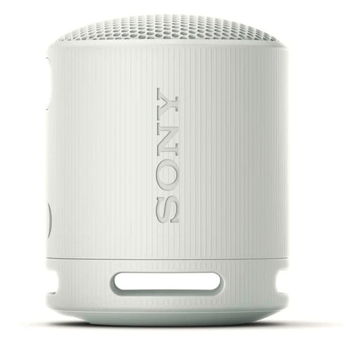 مكبر صوت سوني SRS-XB100 اللاسلكي المحمول باللون الرمادي الفاتح