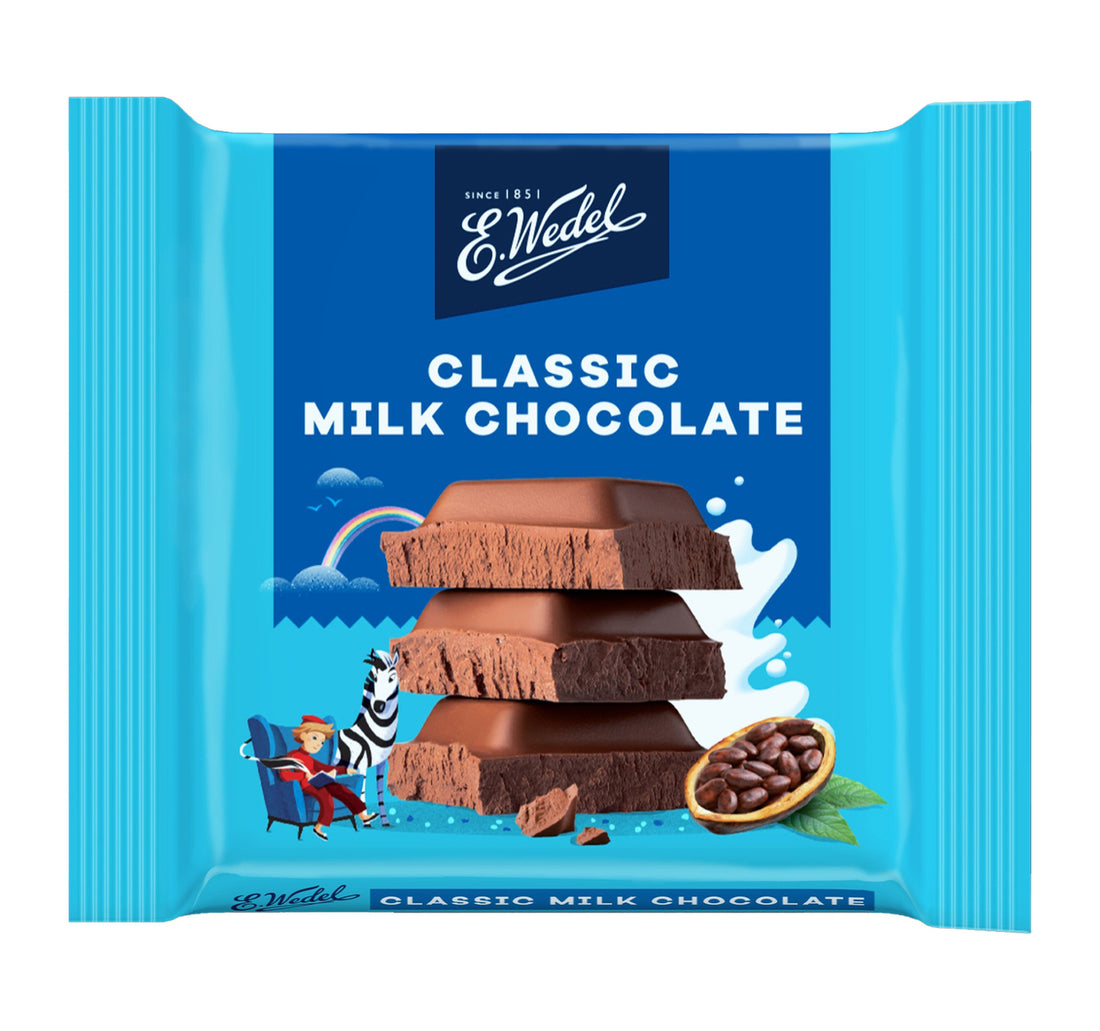 E Wedel Classic Milk Chocolate 40 g