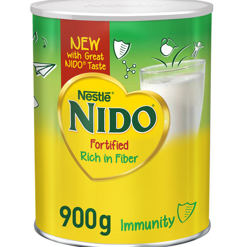 Nestle Nido Fortified Milk Powder Rich In Fiber 900 g