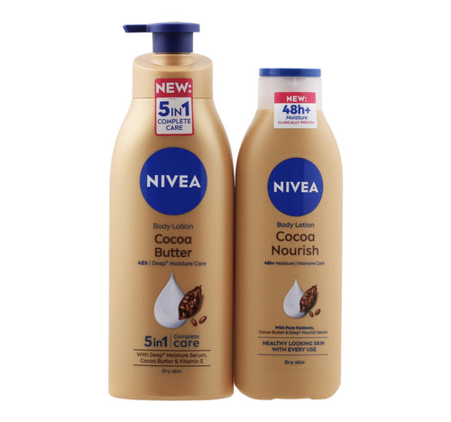 Nivea Body Lotion Assorted Value Pack 400 ml + 250 ml