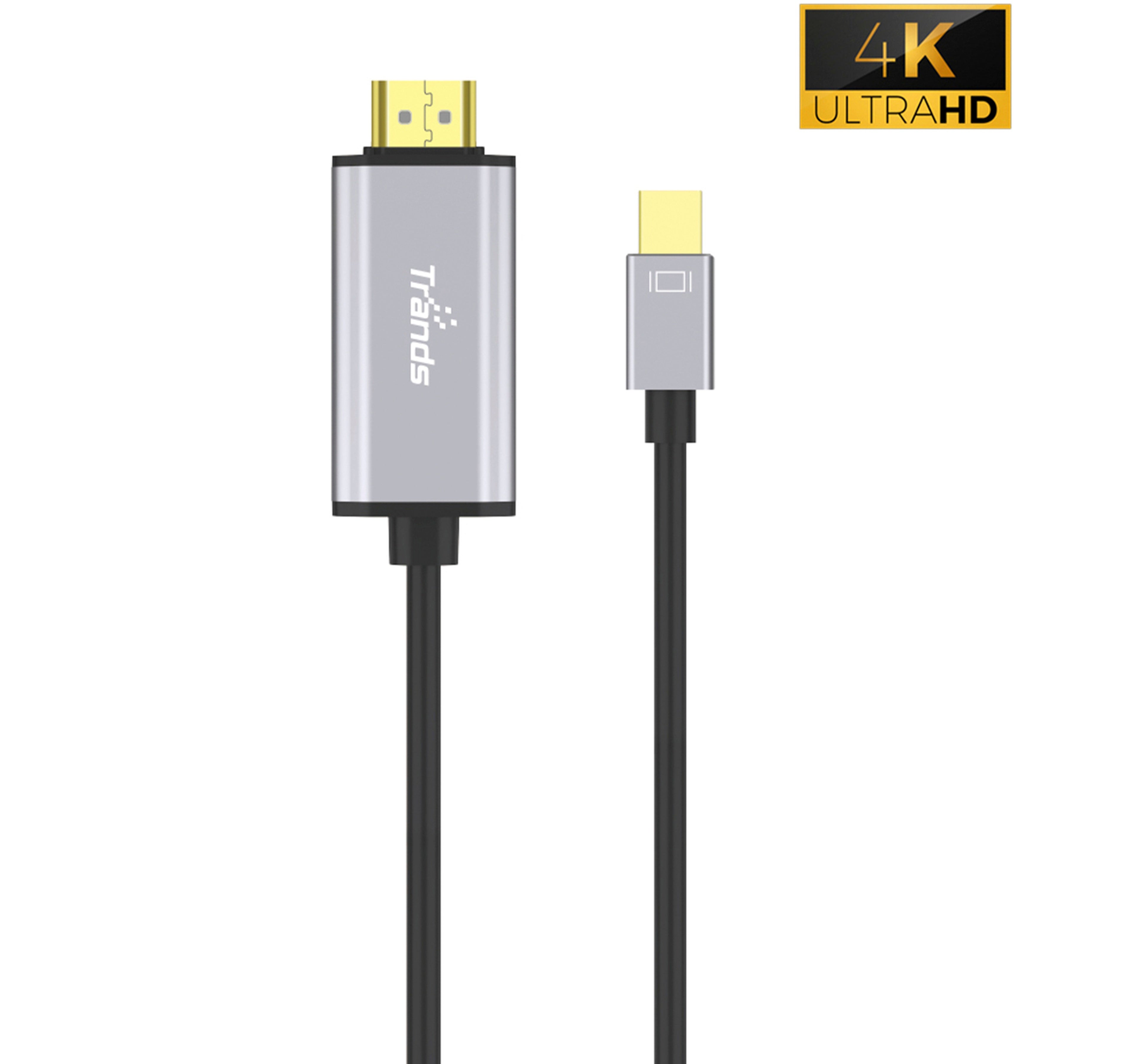 كابل من تراندز ميني ديسبلاي بورت إلى HDMI بدقة 4K TR-CA589