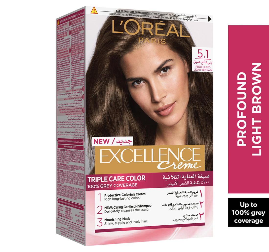 L'Oreal Paris Excellence Creme 5.1 Profound Light Brown 1 pkt