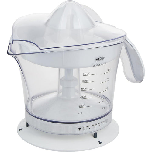 Braun Orange Juicer, 20W, White, MPZ9