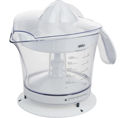 Braun Orange Juicer, 20W, White, MPZ9