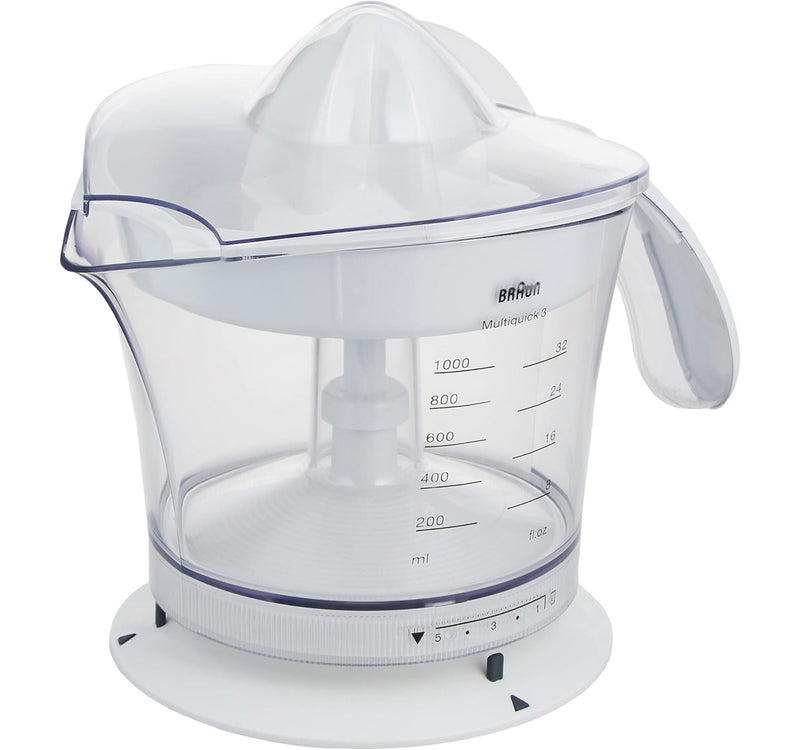 Braun Orange Juicer, 20W, White, MPZ9