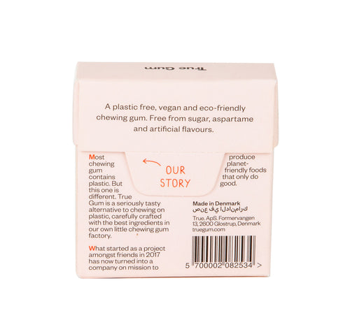 True Gum Sugar Free Raspberry & Vanilla Flavoured Chewing Gum 21 g