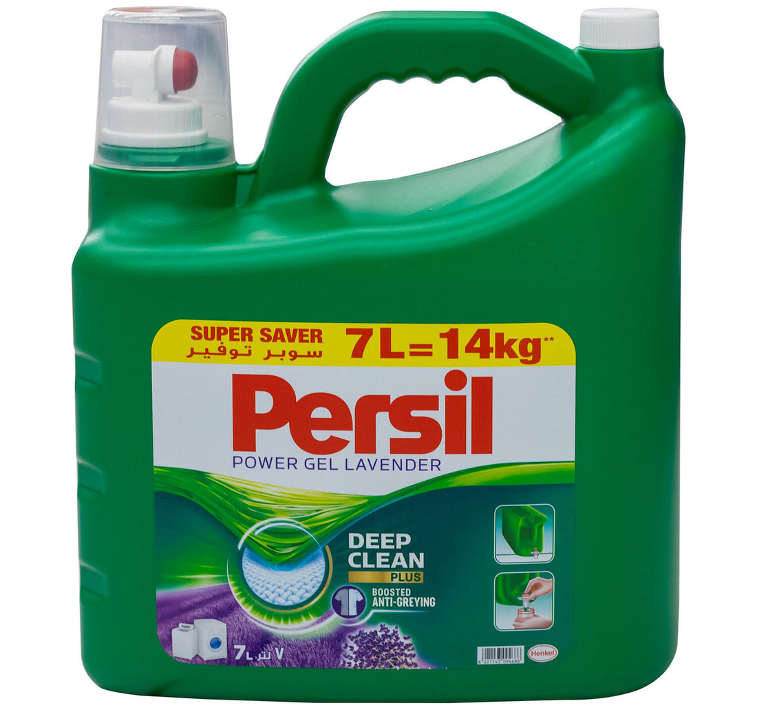 Persil Power Gel Lavender Laundry Detergent 7 Litres