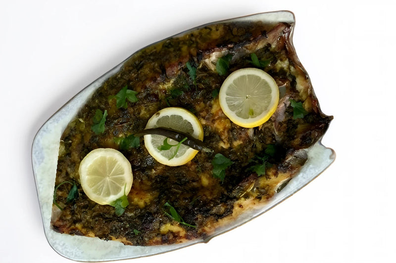 Seabass Fish notebook Al Lulu Kitchen