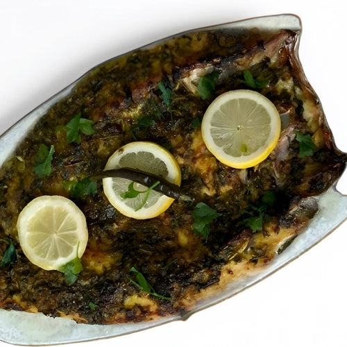 Seabass Fish notebook Al Lulu Kitchen