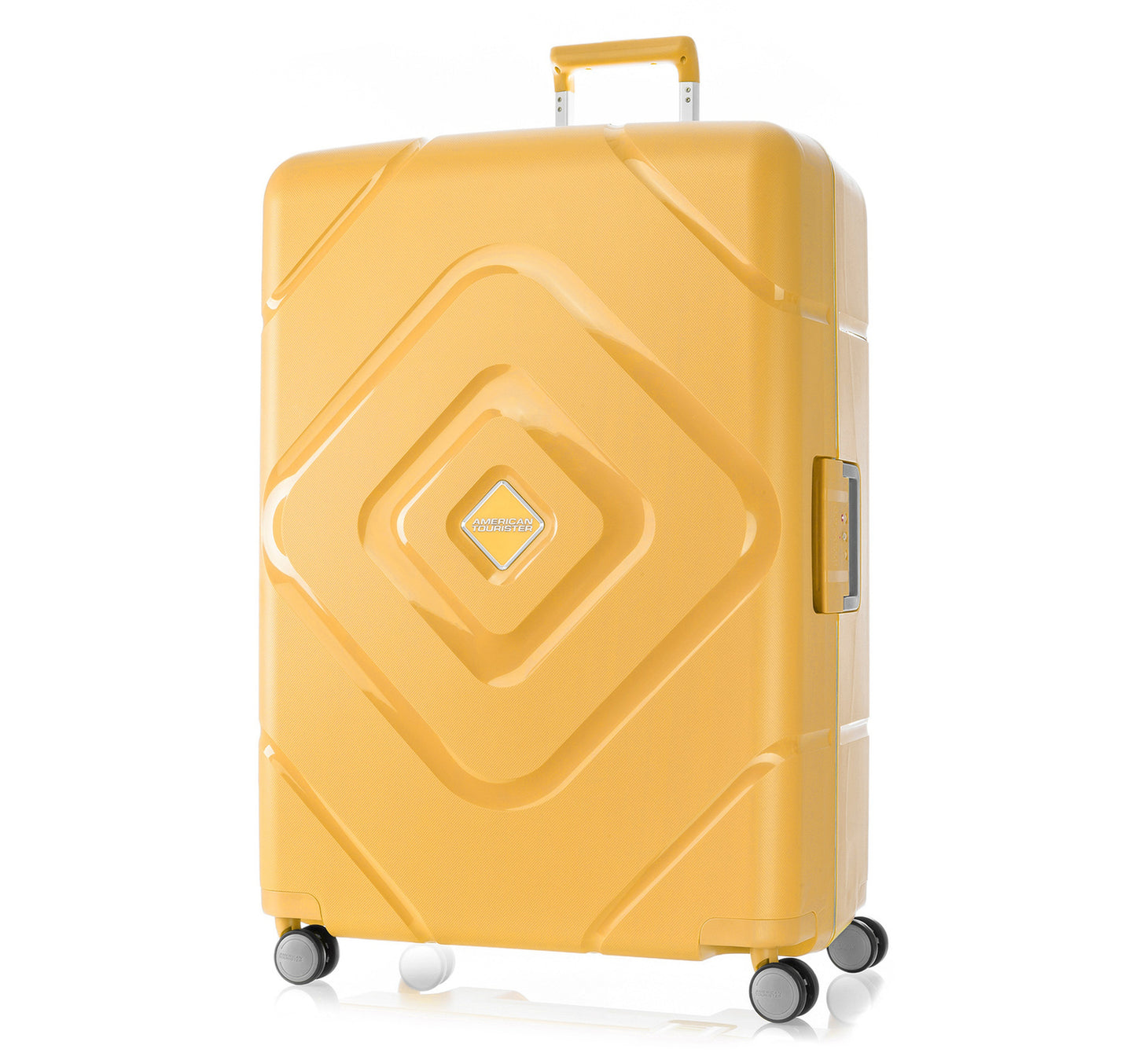American Tourister Trigard 4Wheel Hard Trolley 79cm Yellow