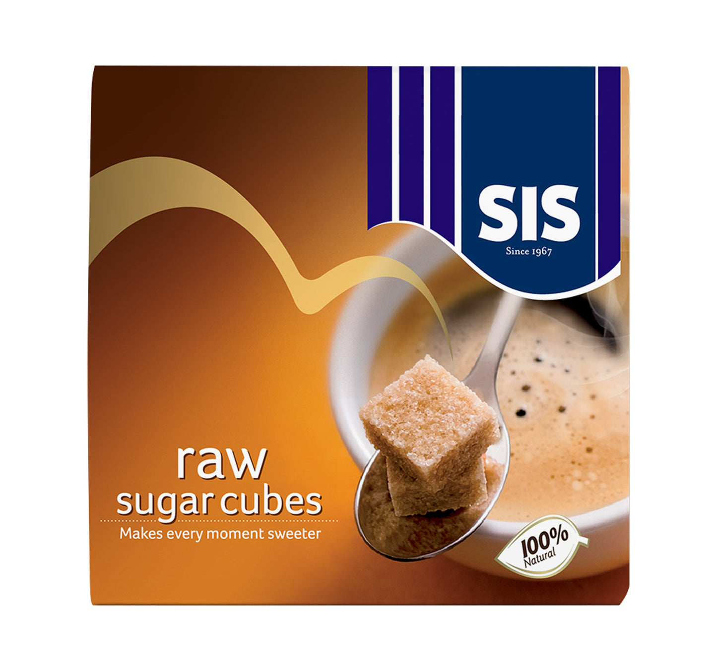 مكعبات سكر خام من SIS 454 جم