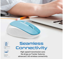 Promate Wireless Mouse TRACKER Light Blue