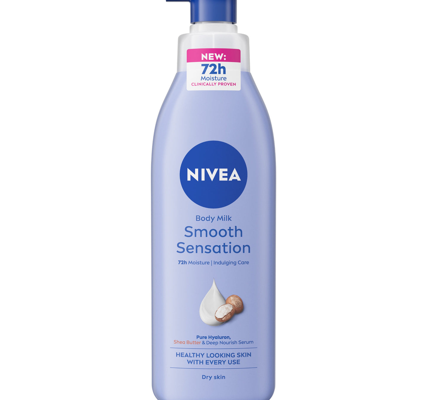 Nivea Body Lotion for Dry Skin Shea Smooth with Deep Moisture Serum 400 ml