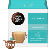 Nescafe Dolce Gusto Flat White Coffee Capsules 16 pcs