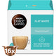 Nescafe Dolce Gusto Flat White Coffee Capsules 16 pcs