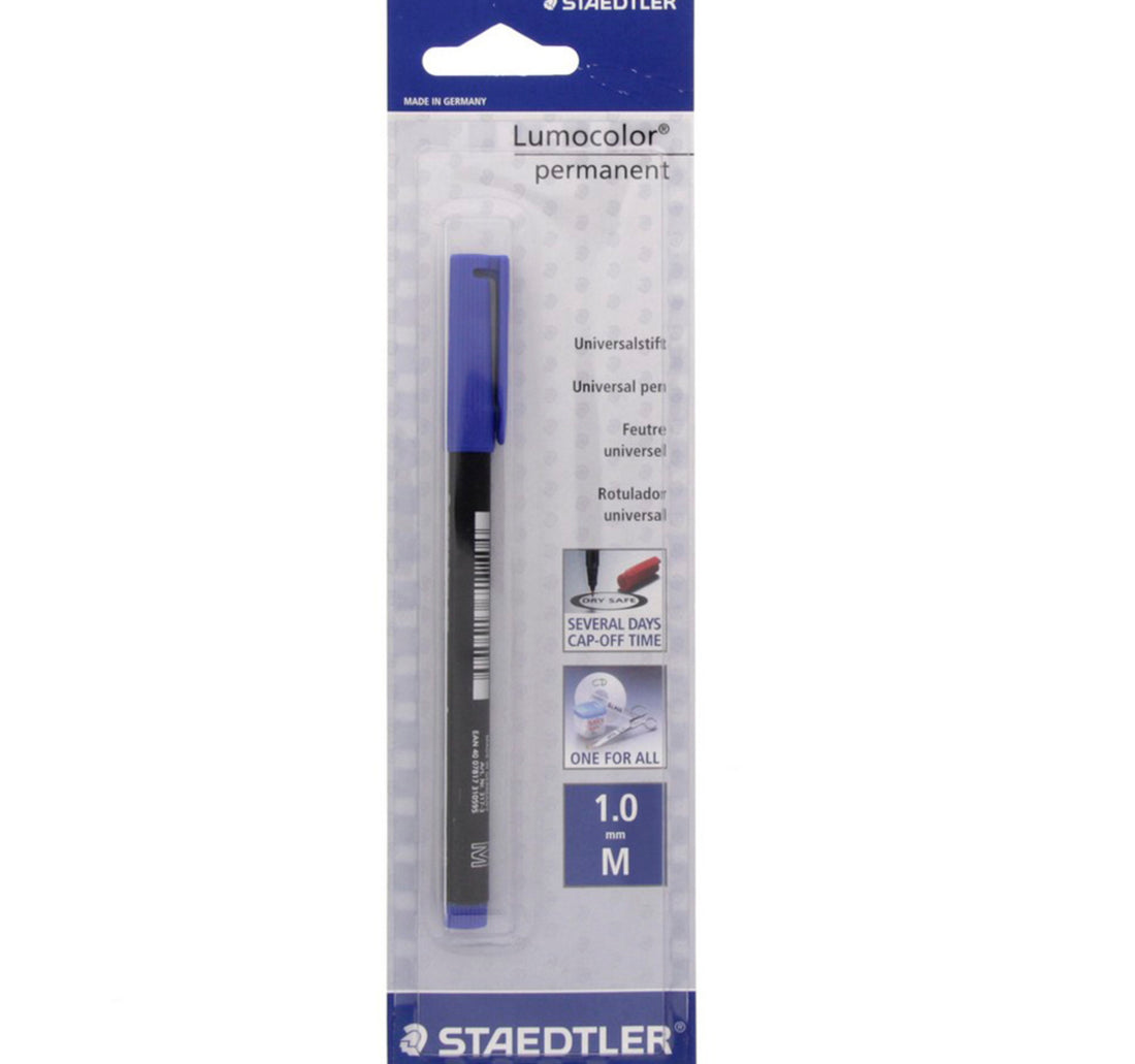 Staedtler Lumocolor Permanent Marker MST317-3BKDA Blue