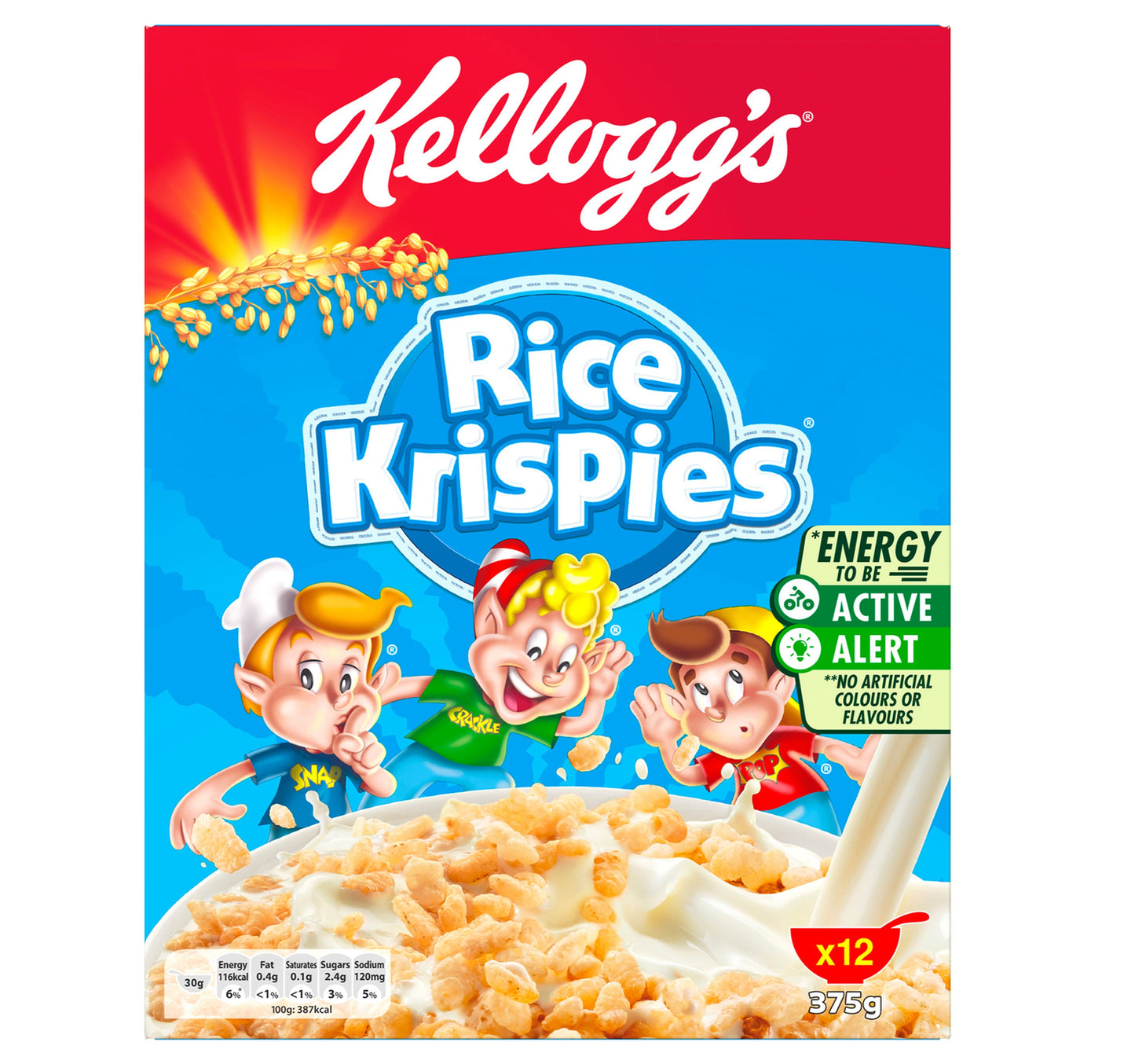 Kellogg's Rice Krispies Cereals 375 g