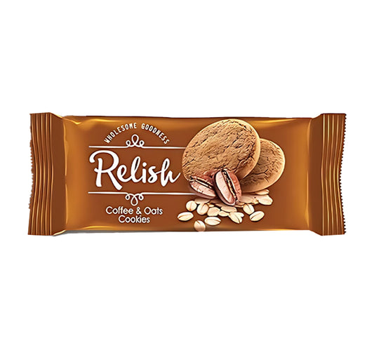 Relish Coffee & Oats Cookies 12 x 42 g