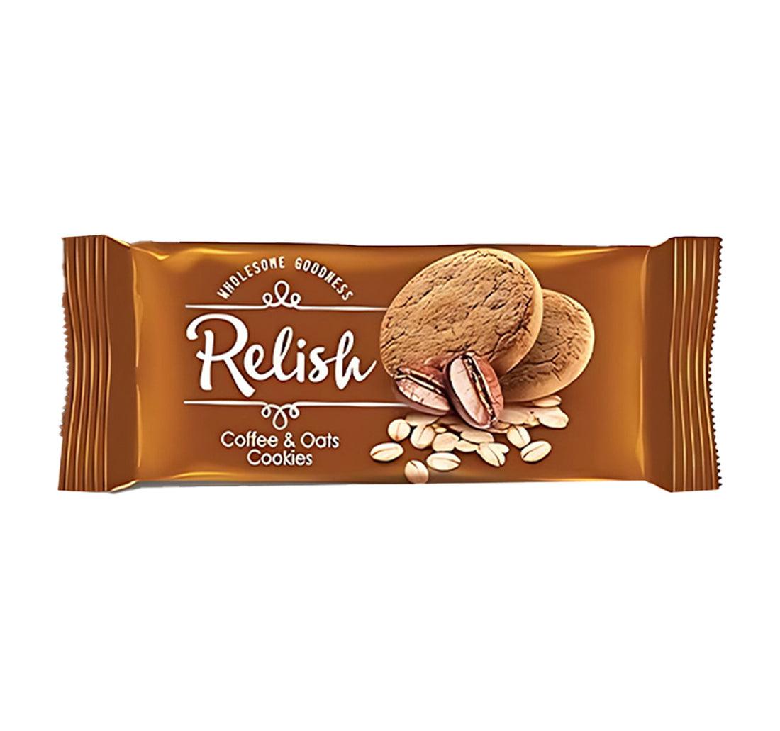 Relish Coffee & Oats Cookies 12 x 42 g