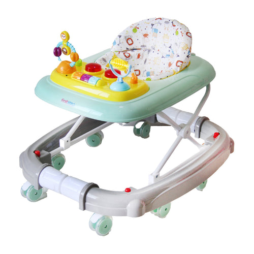First Step Baby Walker, Blue/Grey, 301