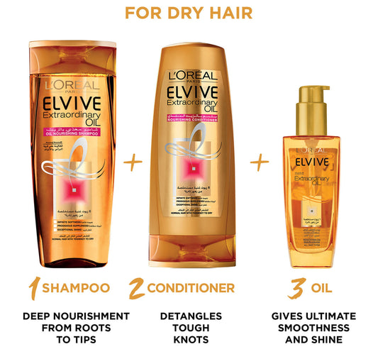 L'Oreal Paris Extraordinary Oil Beautifying Oil Multi-Usage All Hair Types 100 ml