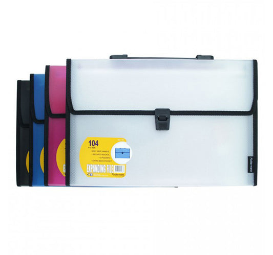 Foldermate Fullscape 13 Pockets Expanding File Folders FS104-ASS Assorted per pc