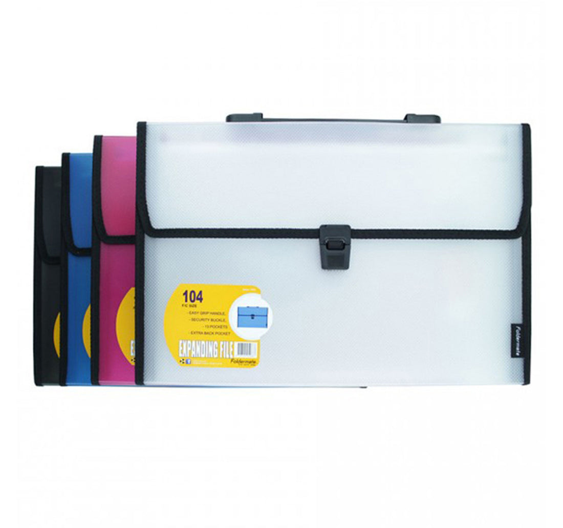 Foldermate Fullscape 13 Pockets Expanding File Folders FS104-ASS Assorted per pc