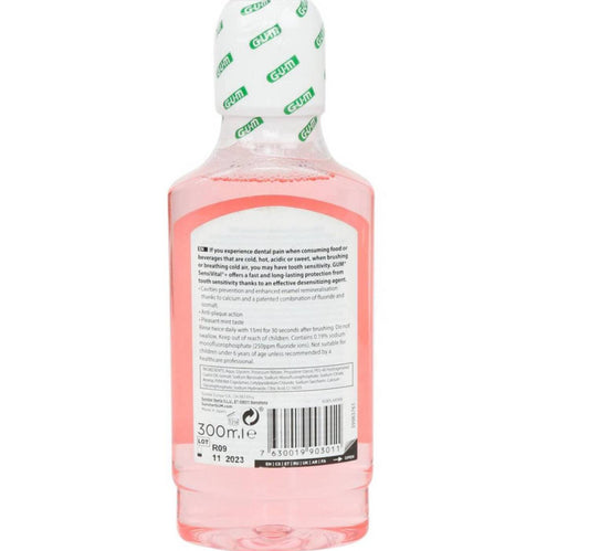 GUM SensiVital+ Mouth Rinse 300 ml