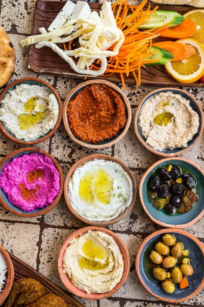 KA- جميع المقبلات الباردة