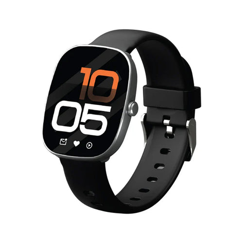 Smartix Go Premium Smartwatch, 1.83 inches TFT Display, Black, SW01G