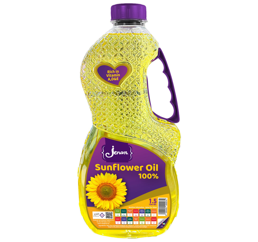 Jenan Sunflower Oil 1.5 Litres