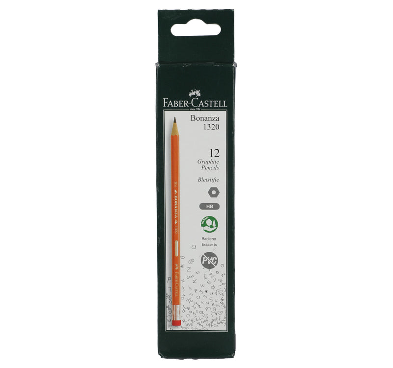 Faber-Castell Bonanza HB Pencil 12pcs