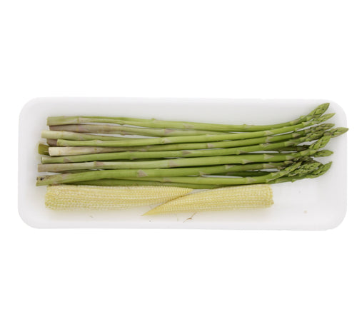 Baby Asparagus + Baby Corn 1 pkt