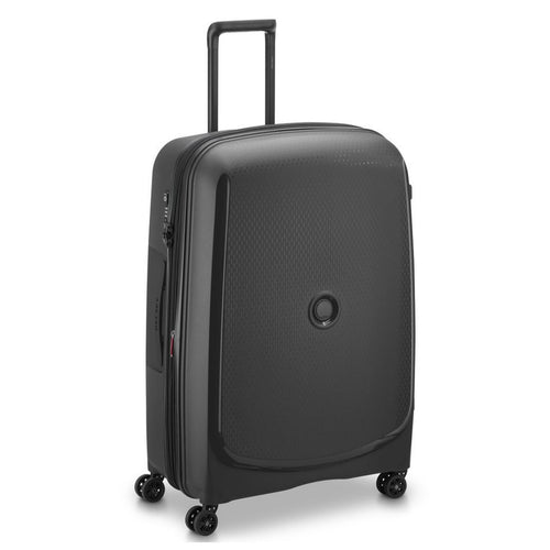 Delsey Belmont Plus Non Expandable 4 Wheels Hard Trolley, 81 cm, Black