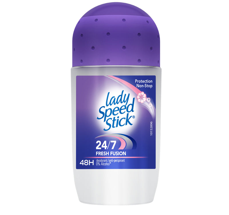 Mennen Lady Speed Stick Roll On Deodorant Anti-Perspirant Fresh Fusion 50 ml