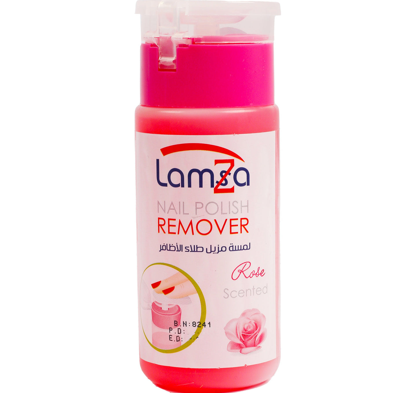 Lamsa Rose Scented Nail Polish Remover 100 ml