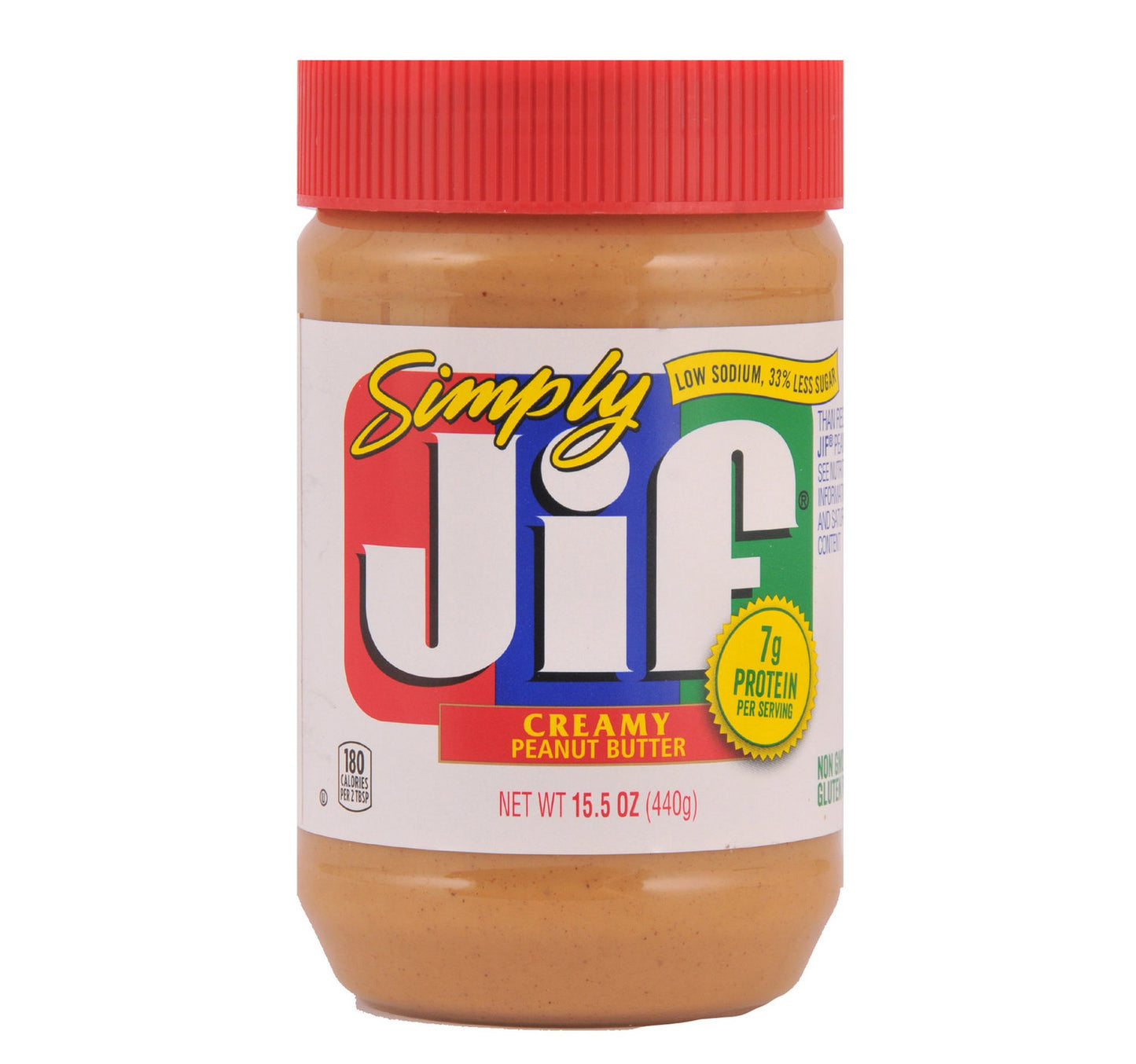 Jif Simply Creamy Peanut Butter 440 g