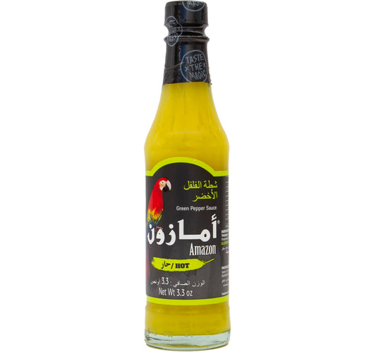 صلصة الفلفل الأخضر الحارة من أمازون 98 مل