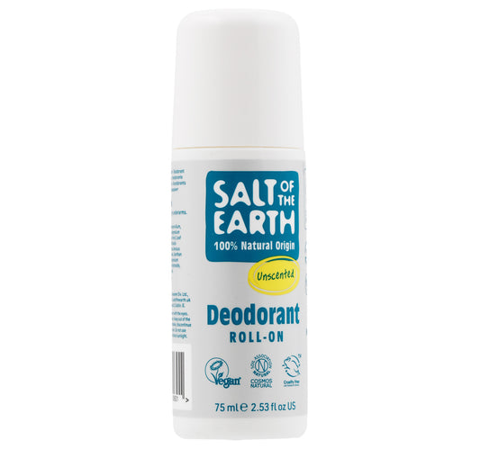 Salt Of The Earth Unscented Deodorant Roll-On 75 ml