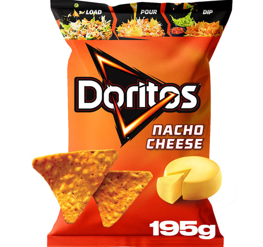 Doritos Nacho Cheese Tortilla Chips 195 g