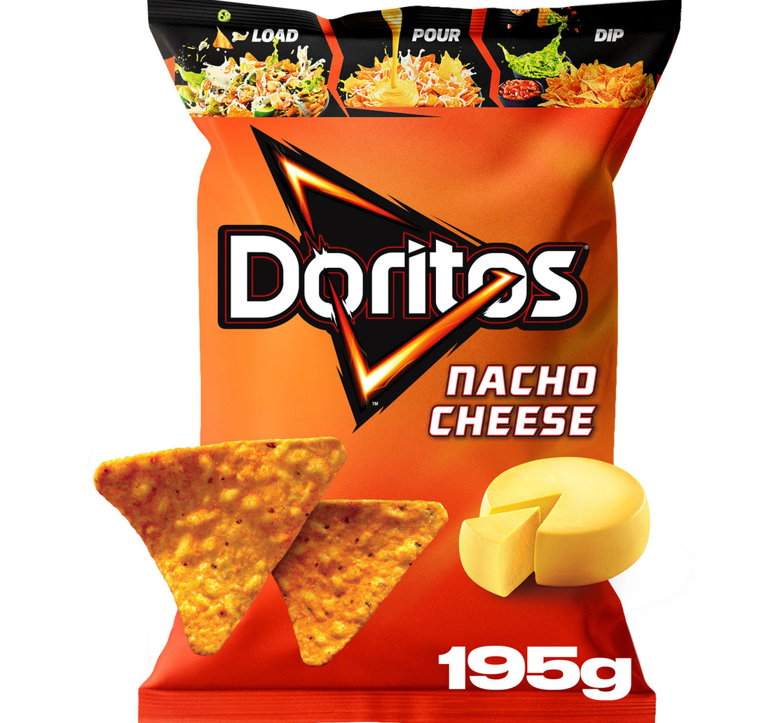 Doritos Nacho Cheese Tortilla Chips 195 g