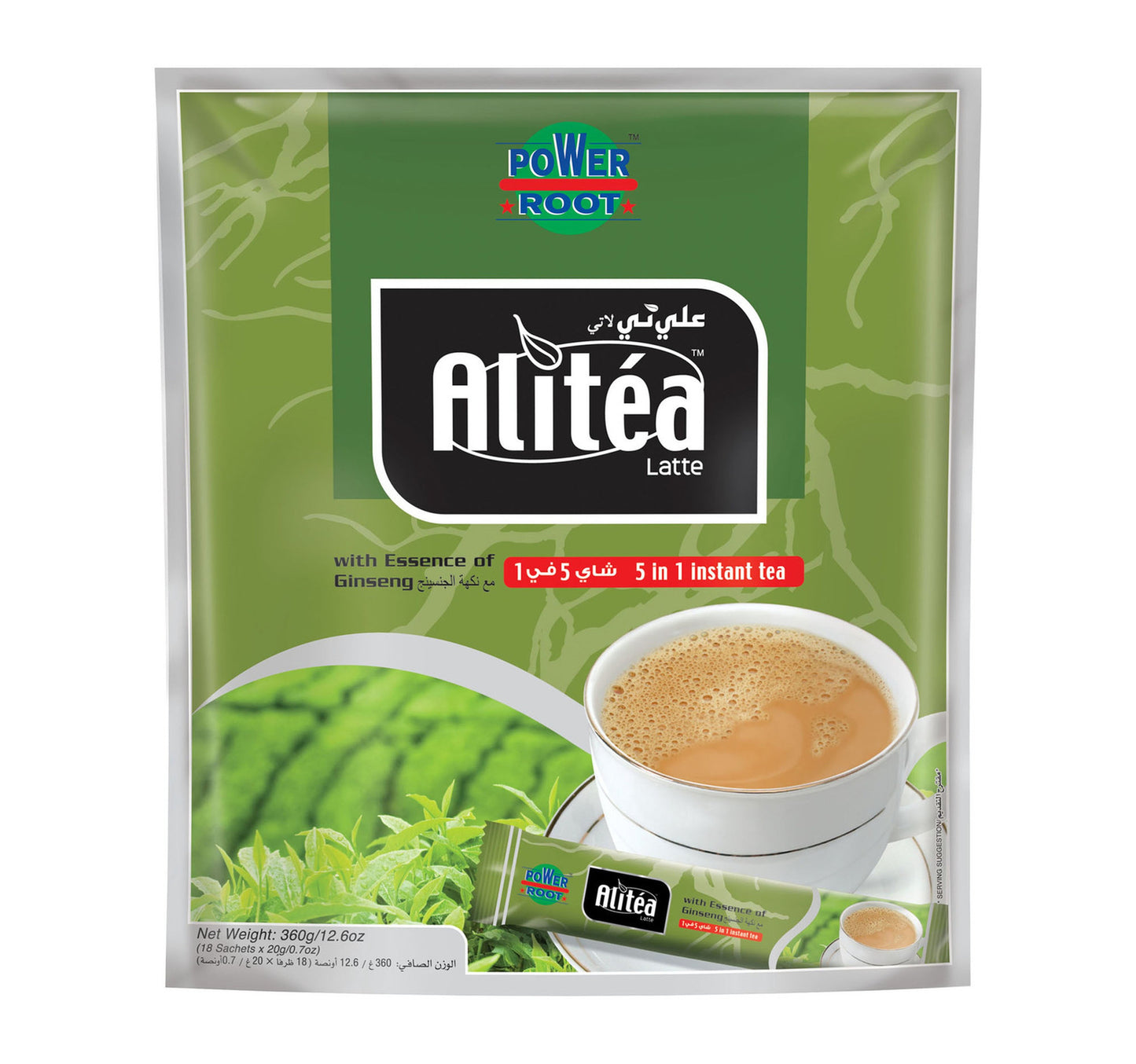 Alitea Power Root 5 In 1 Instant Tea 18 Sachets 360 g