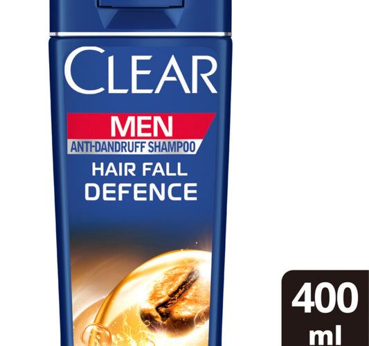 Clear Men Hair Fall Defence Anti-Dandruff Shampoo 400 ml