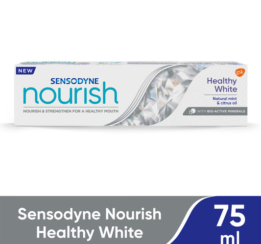 معجون أسنان سنسوداين نوريش وايت الصحي 75 مل